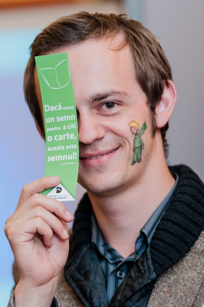 Victor Miron semn carte și Micul Prinț